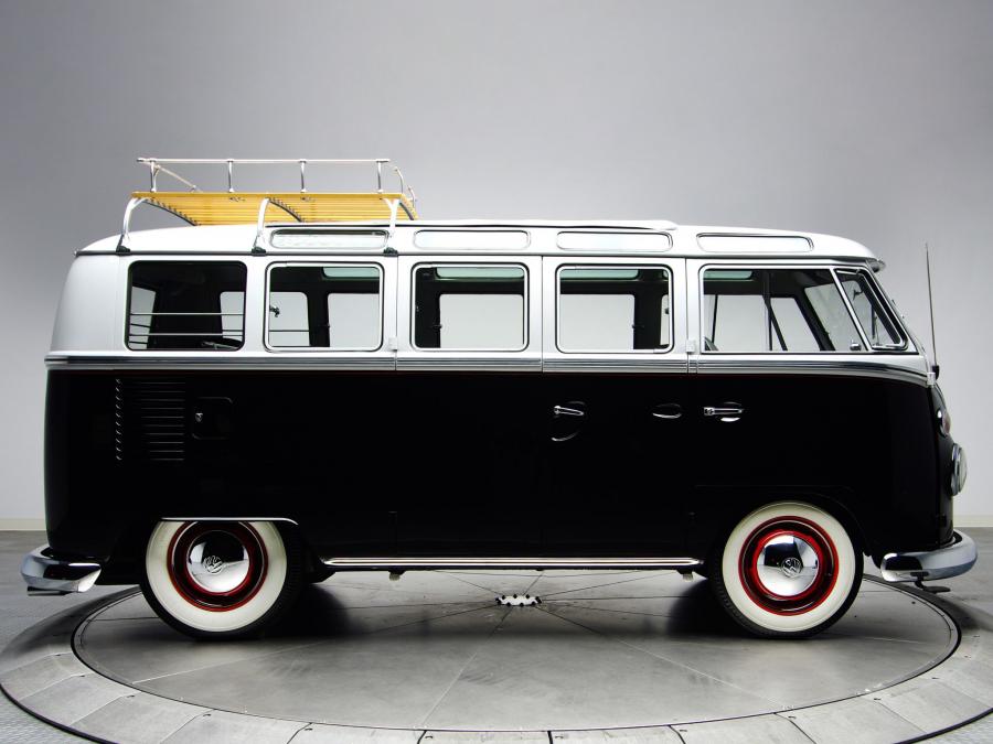  Volkswagen T1 Deluxe Samba Bus 1963 года  (фото 3 из 21)